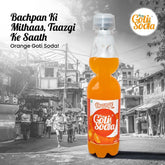 Orange Fizzy Goti Soda Pack of 20 - Fizzy Goti Soda